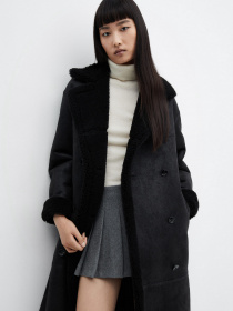 Дубленка MANGO Mamba модель 57058272_99 Фото