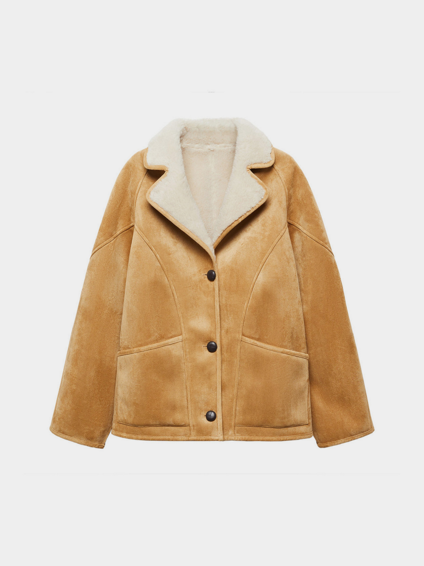 Дубленка MANGO Ositomio модель 57087709_9 Фото