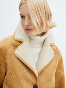 Дубленка MANGO Ositomio модель 57087709_9 Фото