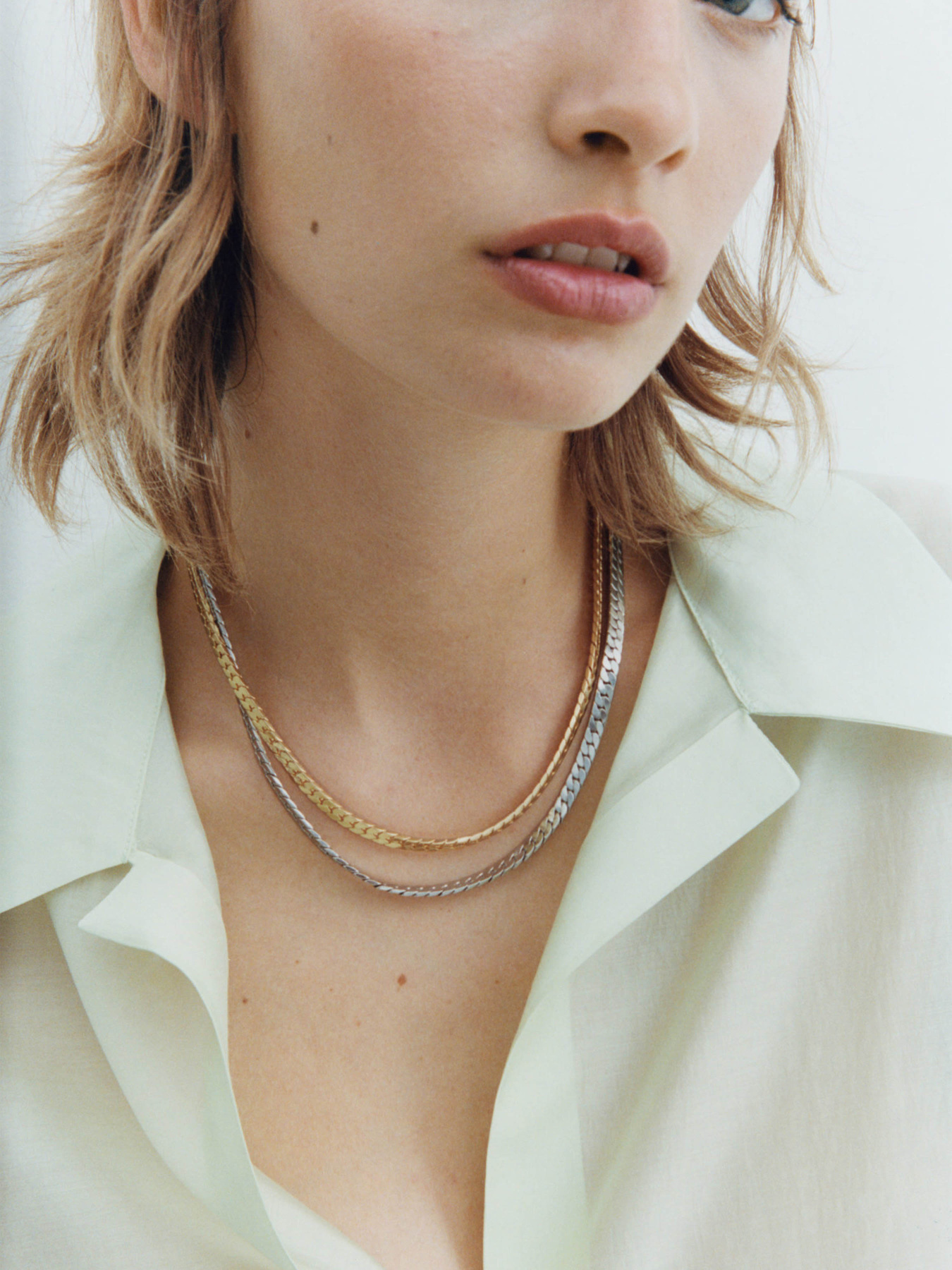 Намисто без кулона MANGO модель 77014054_OR Фото