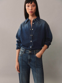 Прямые джинсы MANGO модель 77015648_TO Фото