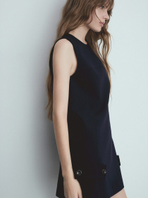 Платье мини MANGO модель 77016762_69 Фото