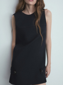 Платье мини MANGO модель 77016762_69 Фото