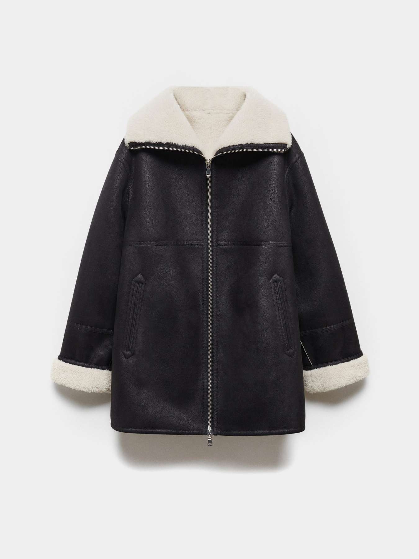 Дублянка MANGO Rulo модель 57097708_99 Дублянка MANGO Rulo модель 57097708_99 Фото