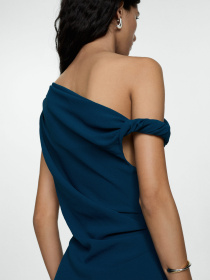 Платье миди MANGO модель 77025672_52 Фото