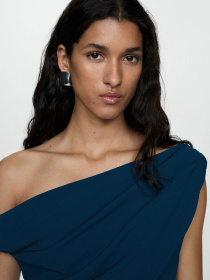 Платье миди MANGO модель 77025672_52 Фото