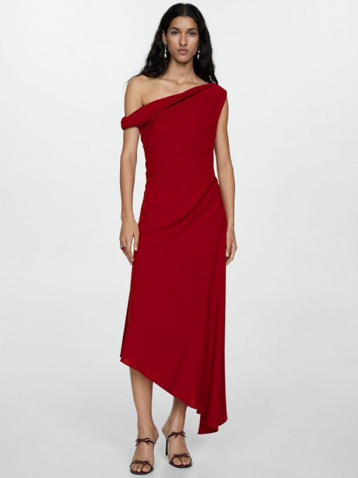 Платье миди MANGO модель 77025672_70 Фото