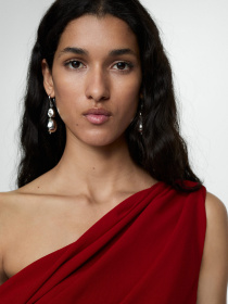 Платье миди MANGO модель 77025672_70 Платье миди MANGO модель 77025672_70 Фото