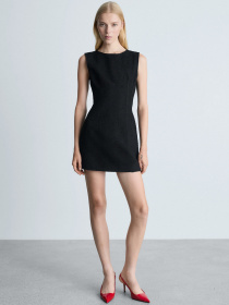 Платье мини MANGO модель 77046761_99 Фото