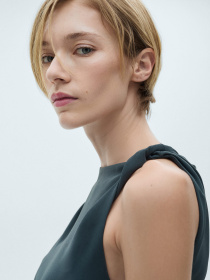 Сукня міді MANGO модель 77075667_92 Фото