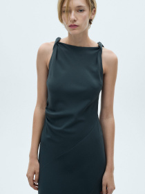 Платье миди MANGO модель 77075667_92 Фото