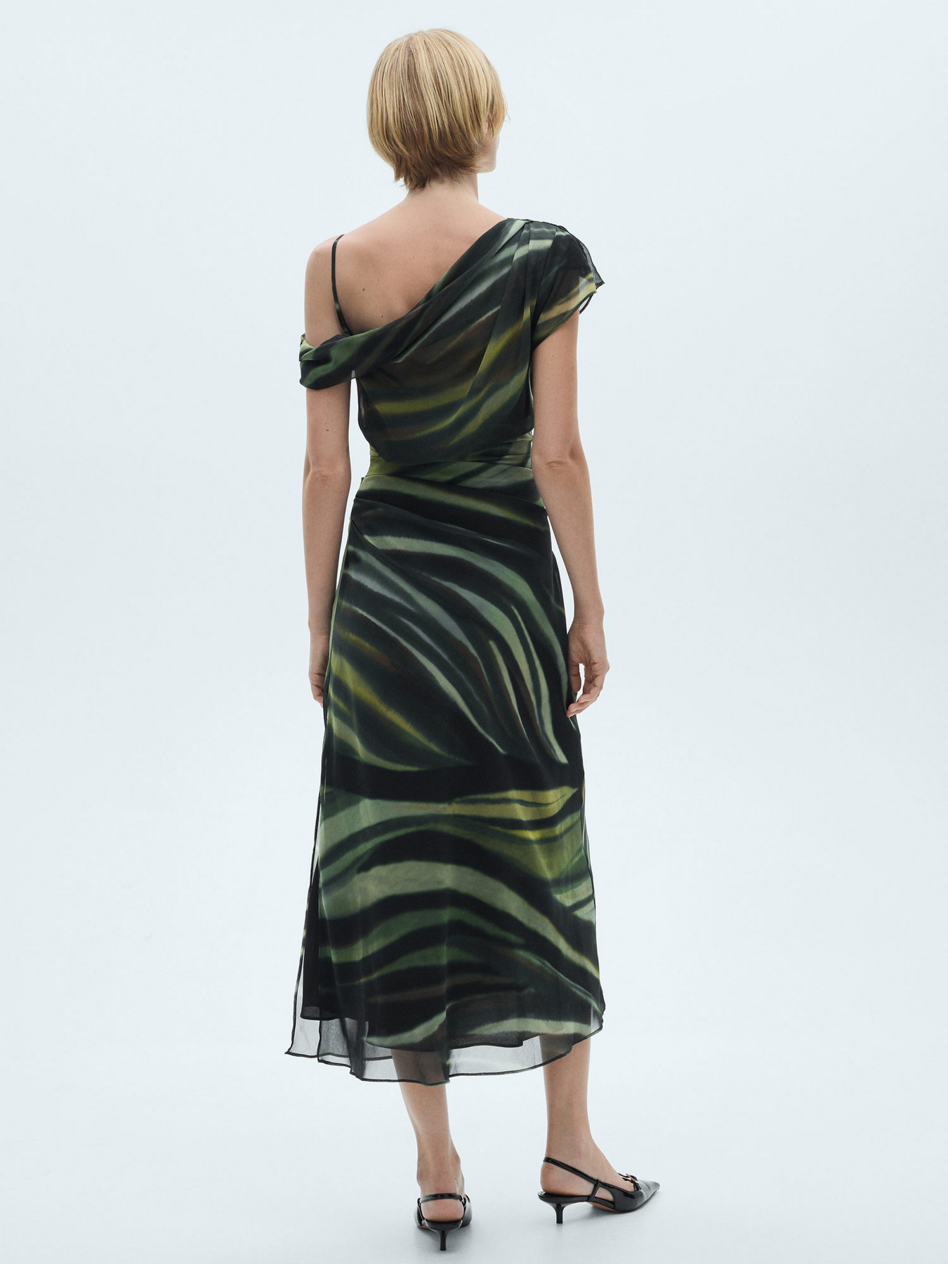 Сукня міді MANGO модель 77076356_99 Фото