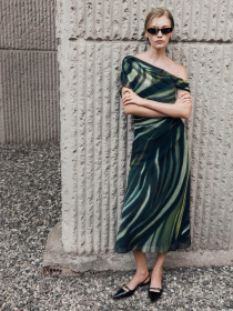 Платье миди MANGO модель 77076356_99 Фото