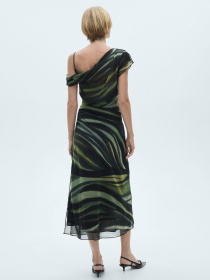 Платье миди MANGO модель 77076356_99 Фото