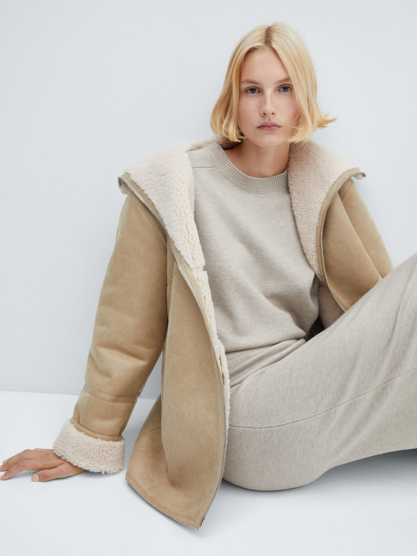 Дублянка MANGO Rulo модель 57097708_3 Фото