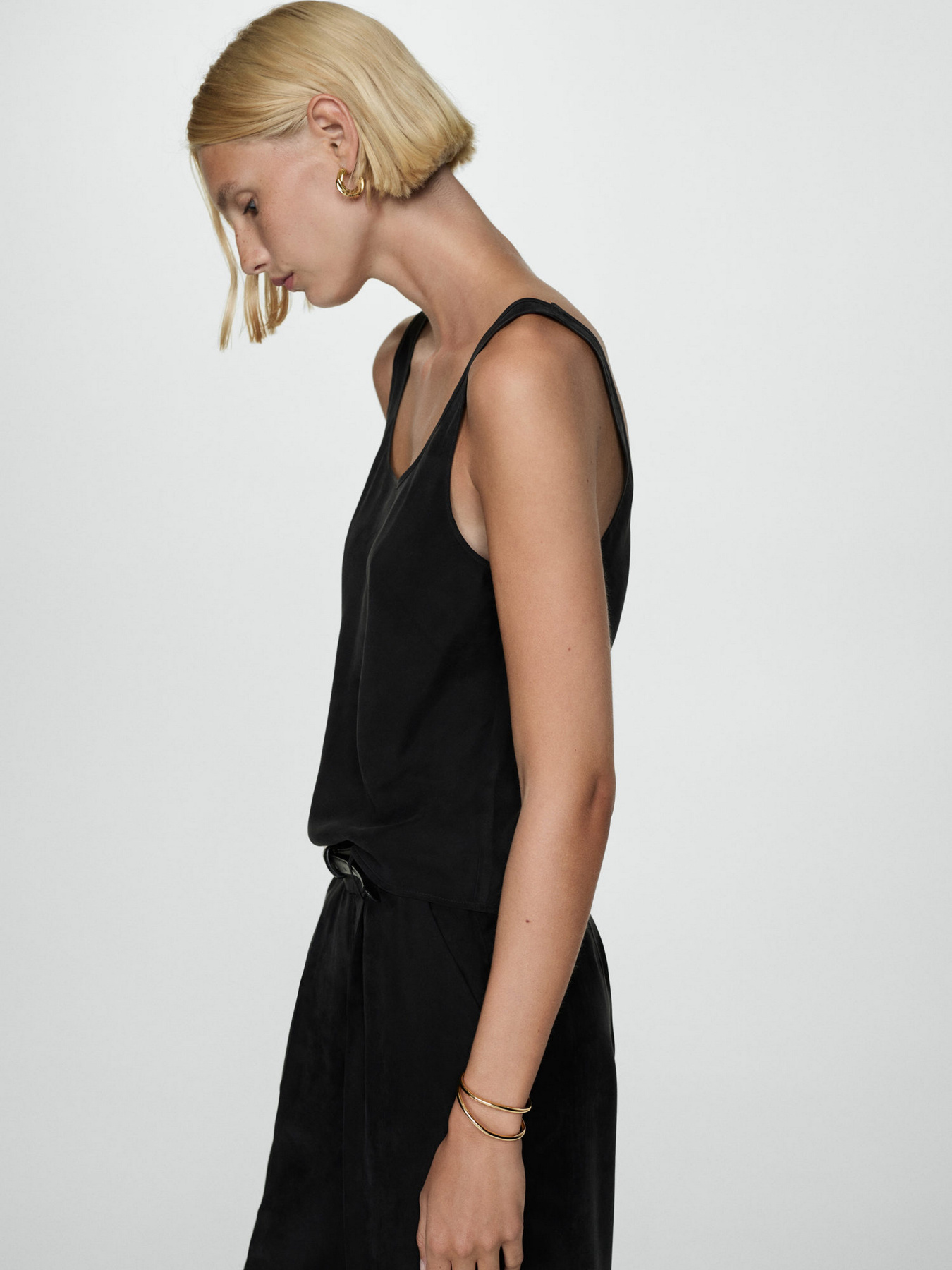 Майка MANGO модель 77094028_99 Фото