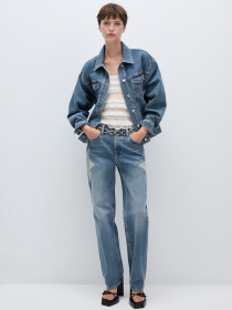 Джинсовая куртка MANGO модель 77084453_TM Фото