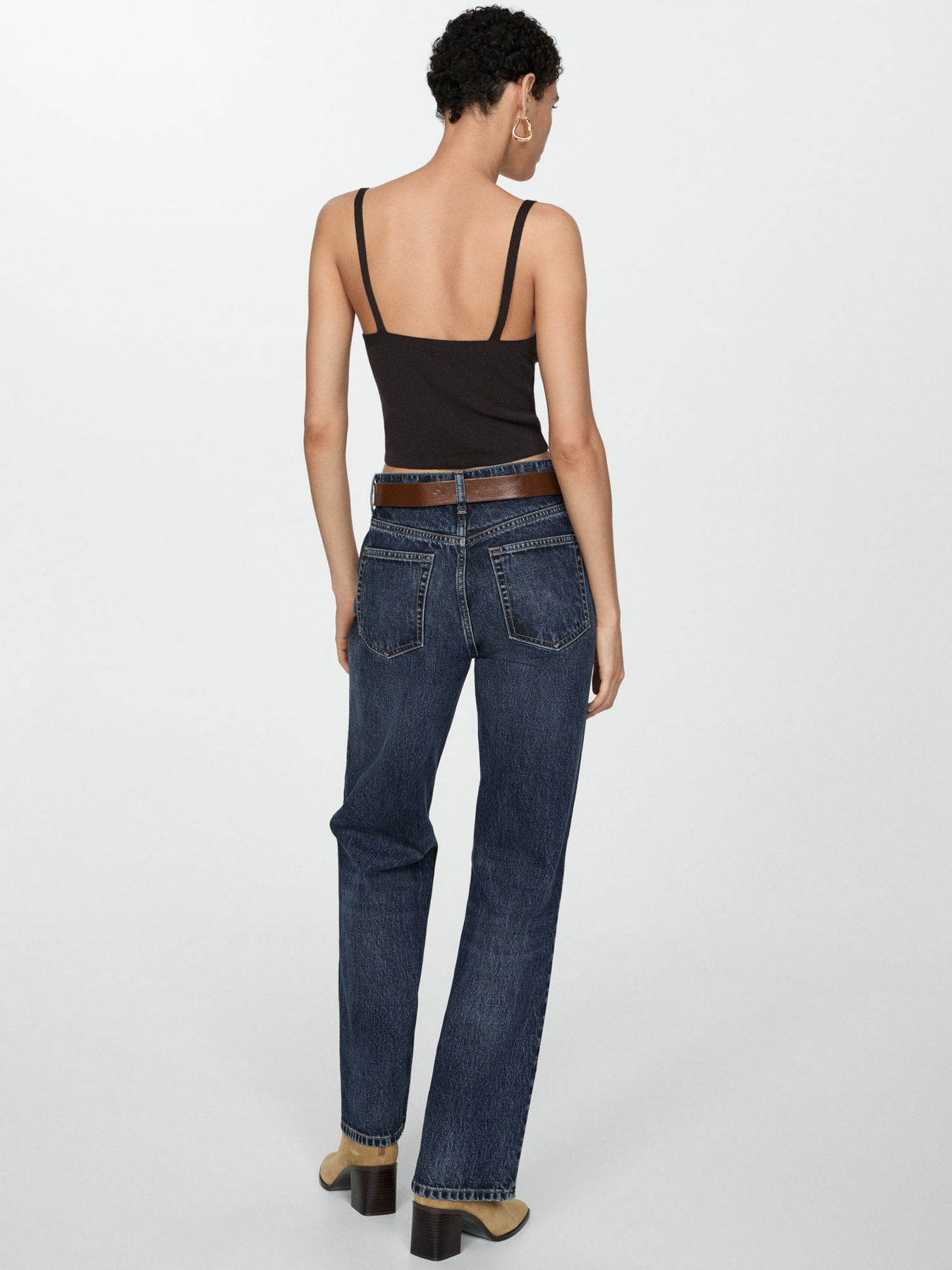 Прямые джинсы MANGO модель 77055644_TO Фото