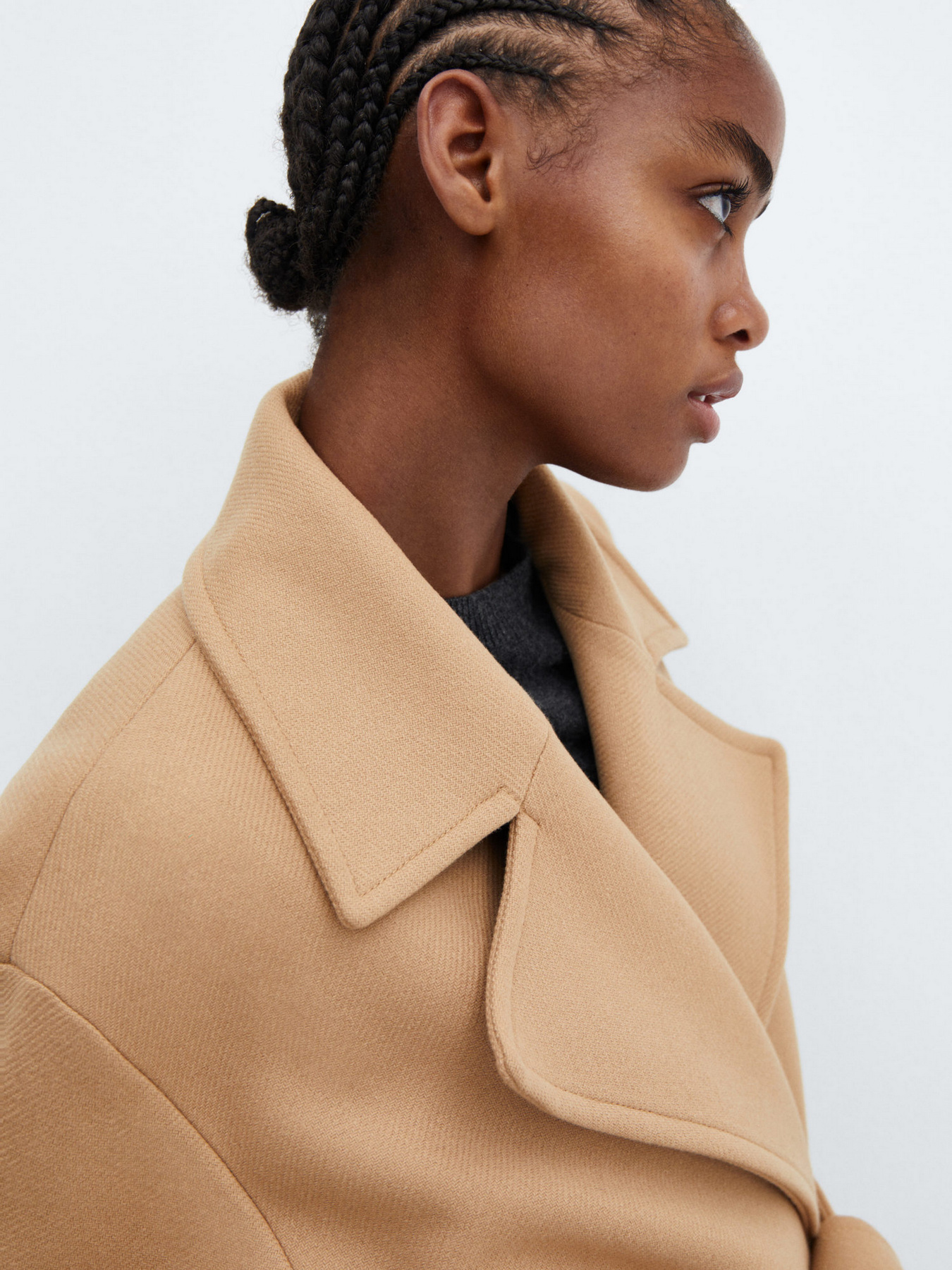 Пальто MANGO Traviata модель 57066728_9 Фото