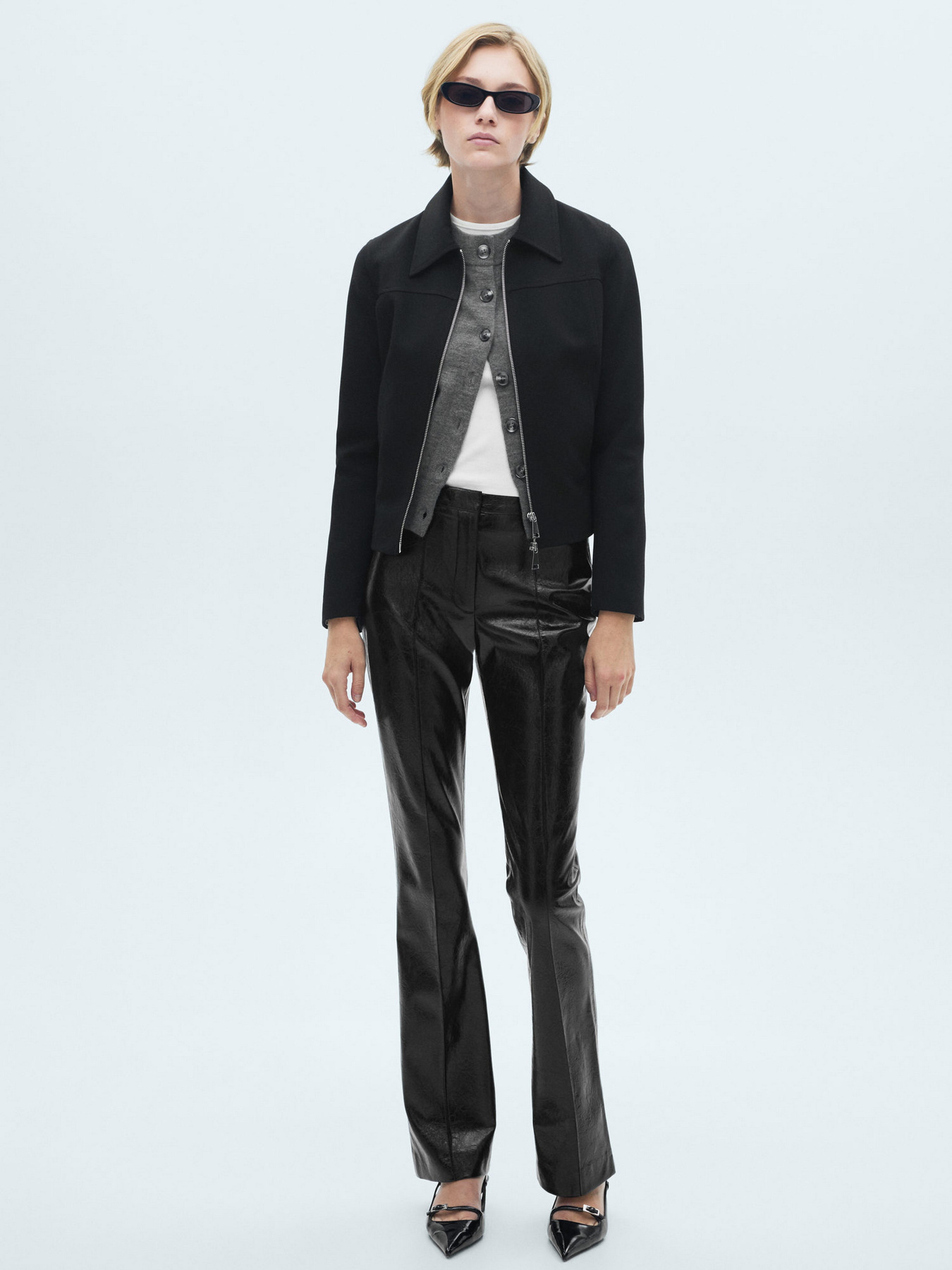 Повсякденні штани MANGO модель 77056723_99 Фото