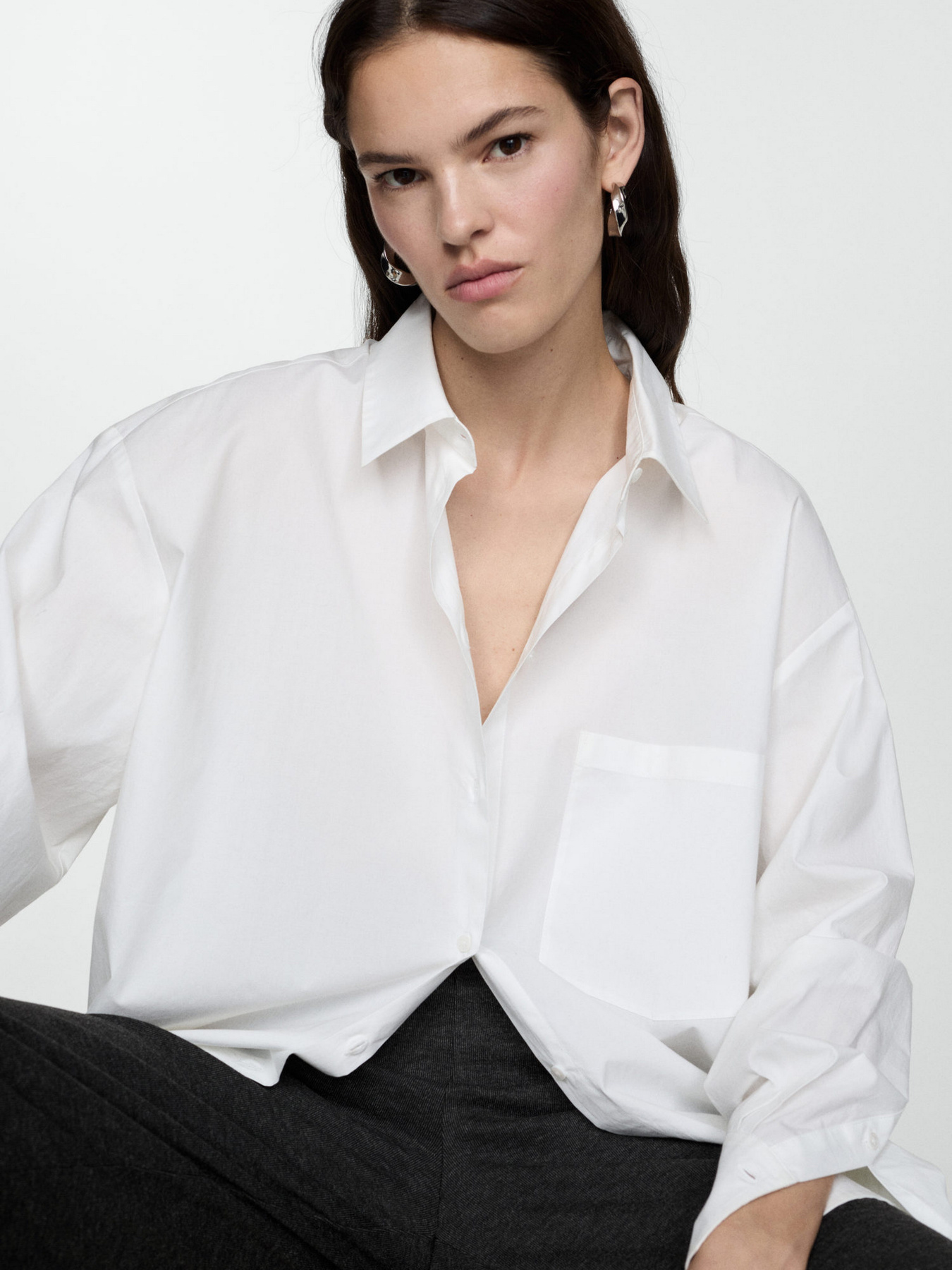 Брюки повседневные MANGO модель 77085647_96 Фото