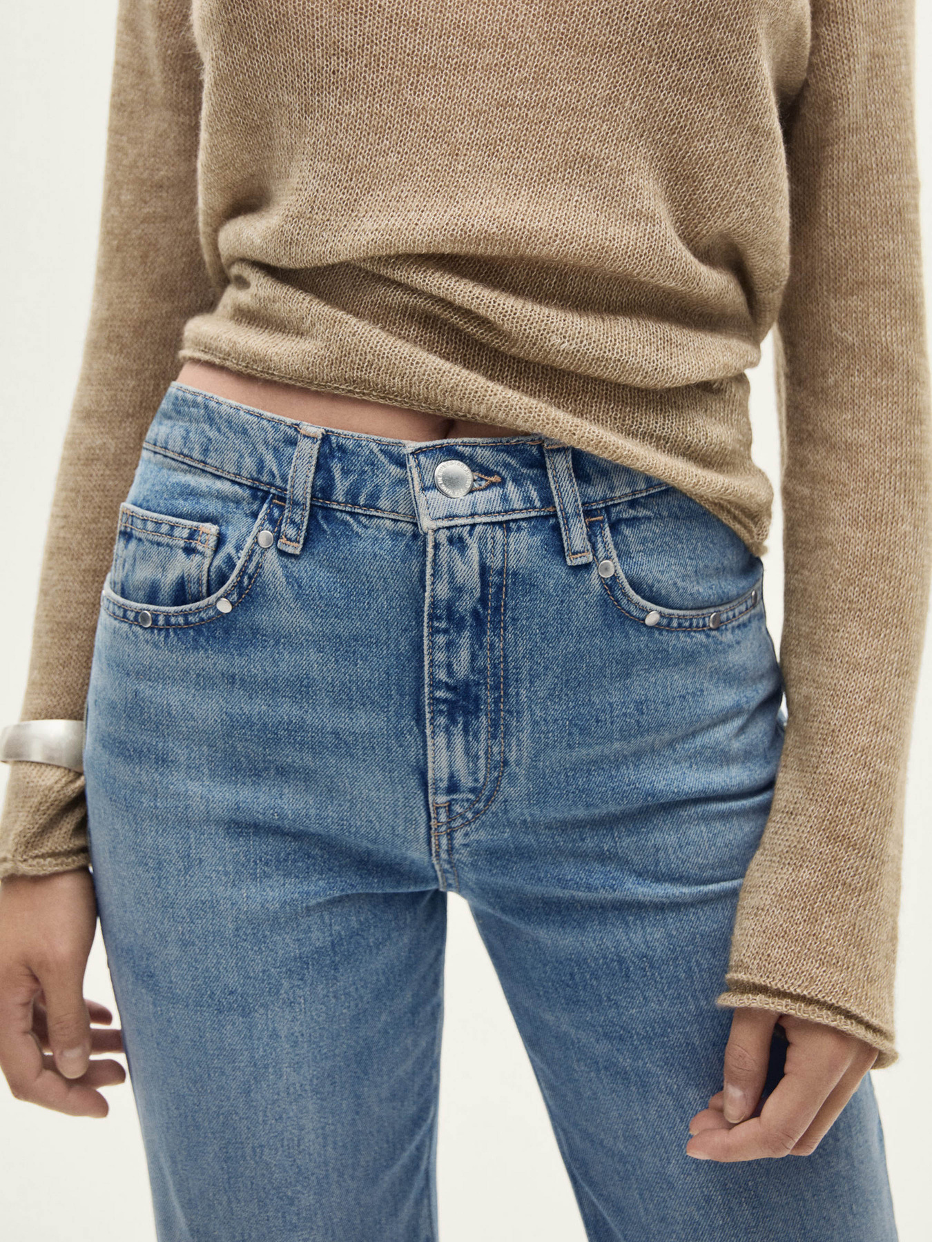 Джинси мом MANGO модель 77094072_TM Фото