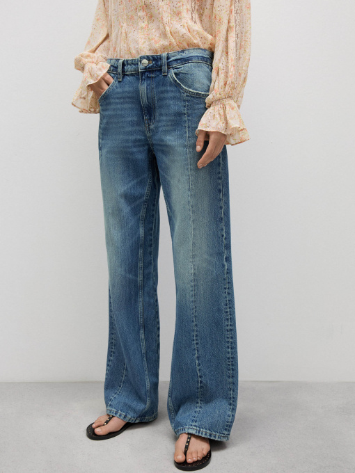 Прямі джинси MANGO модель 77004022_TM Фото