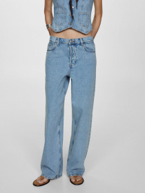 Прямые джинсы MANGO модель 77014018_TM Фото