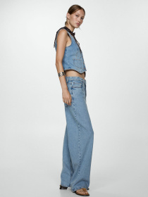 Прямые джинсы MANGO модель 77014018_TM Фото