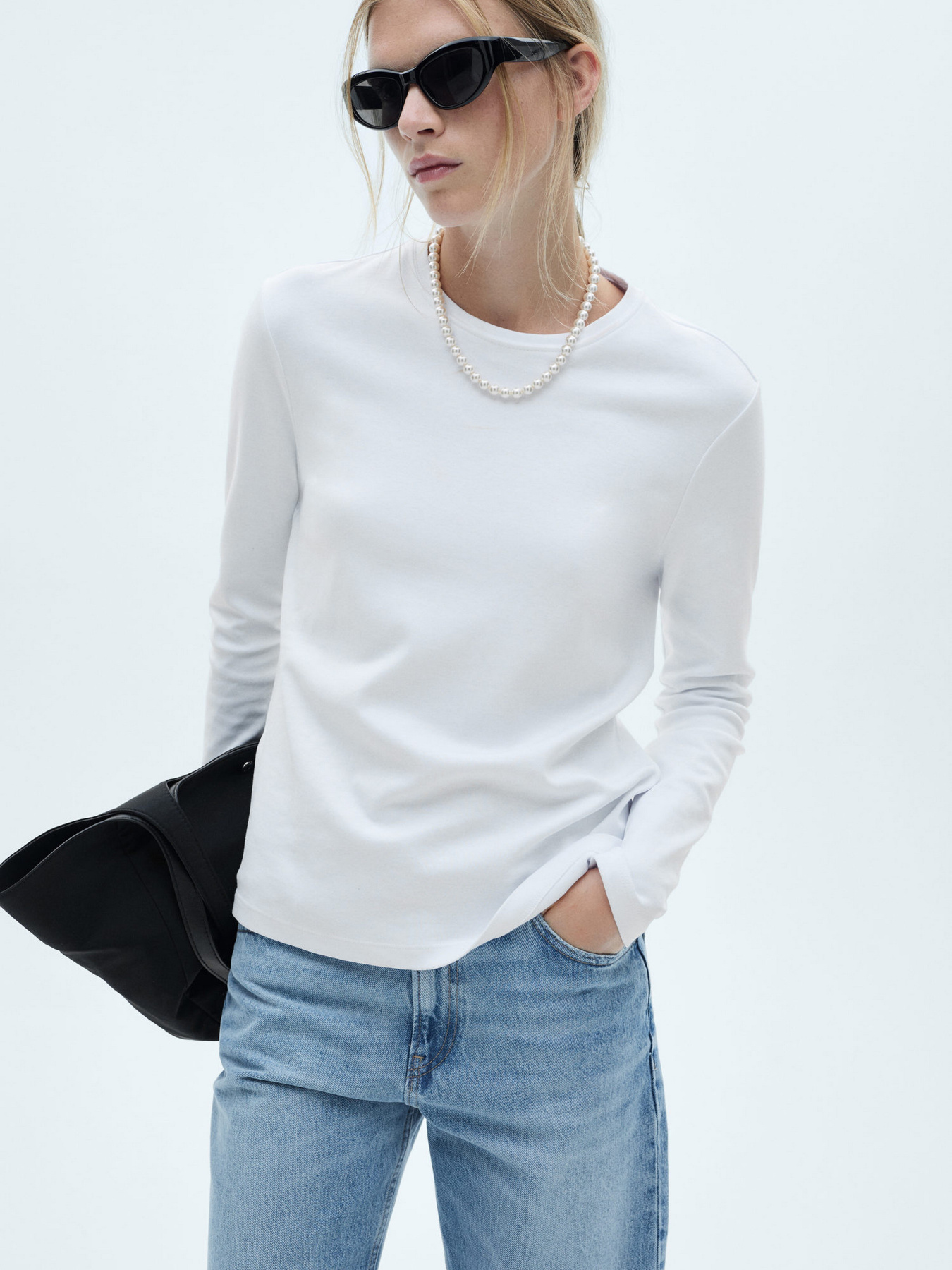 Прямые джинсы MANGO модель 77014019_TM Фото