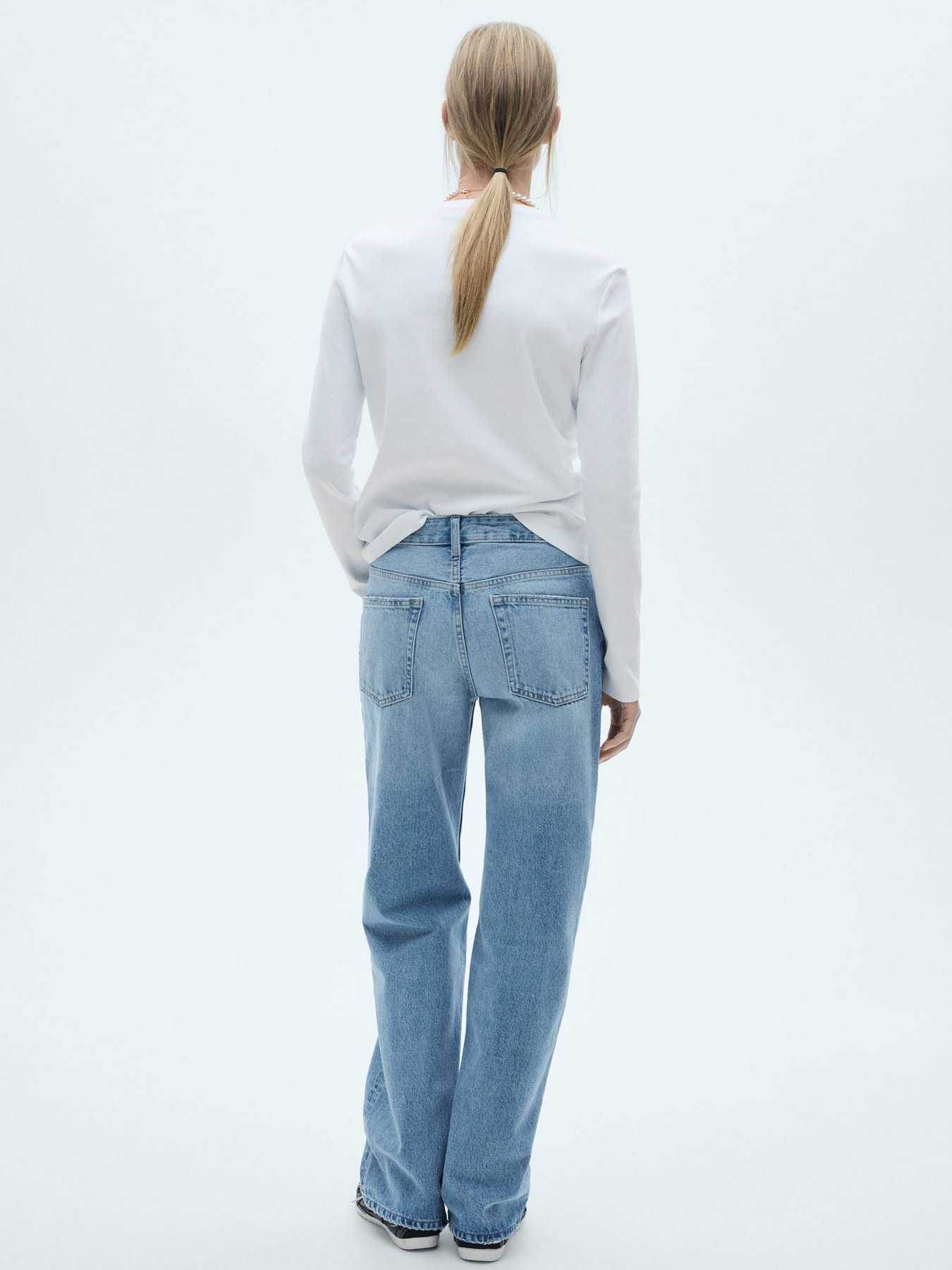 Прямые джинсы MANGO модель 77014019_TM Фото