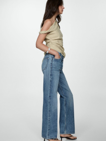 Прямые джинсы MANGO модель 77014019_TM Фото