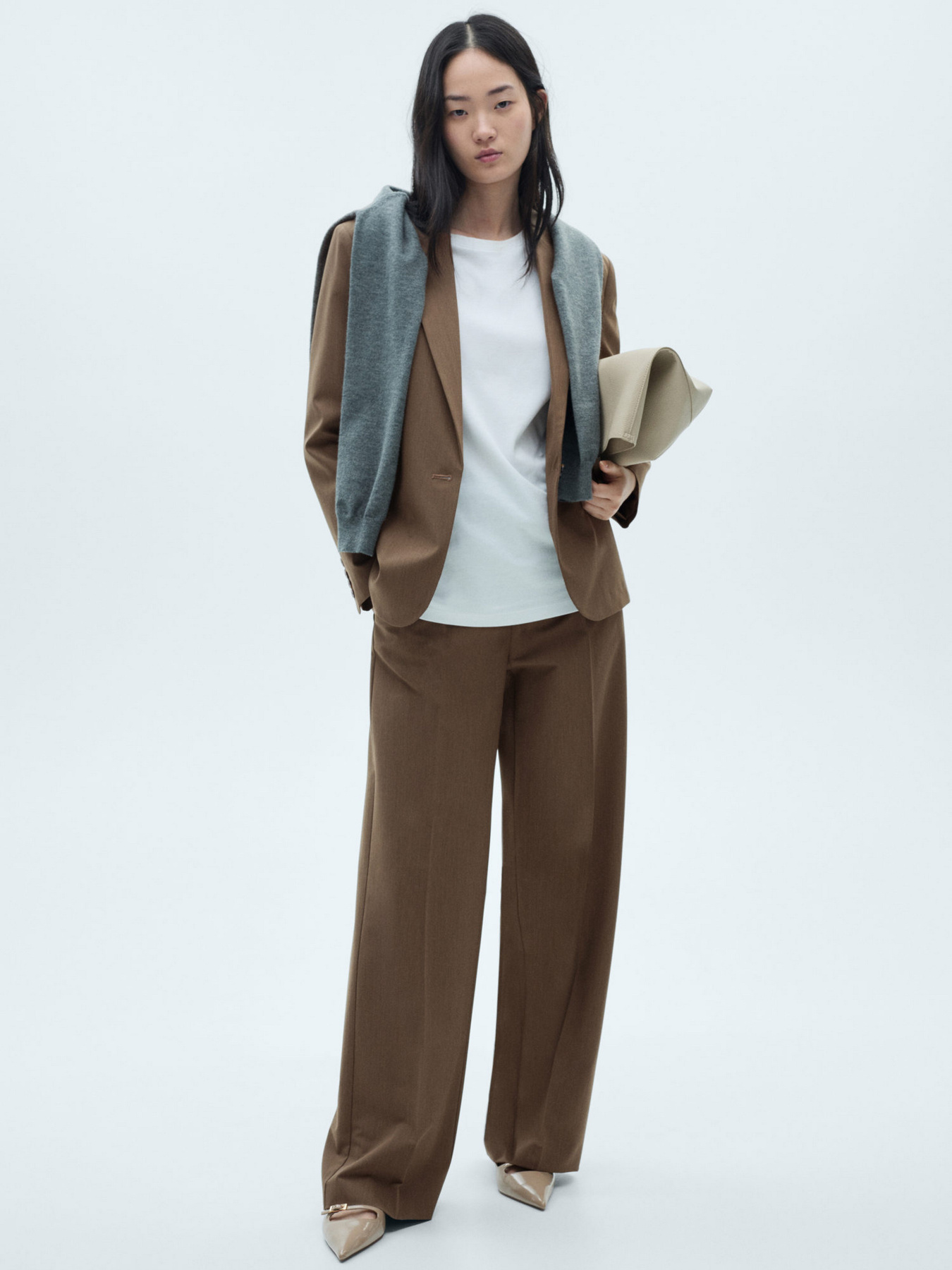 Брюки классические MANGO модель 77016730_30 Фото