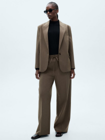 Брюки классические MANGO модель 77016730_30 Фото