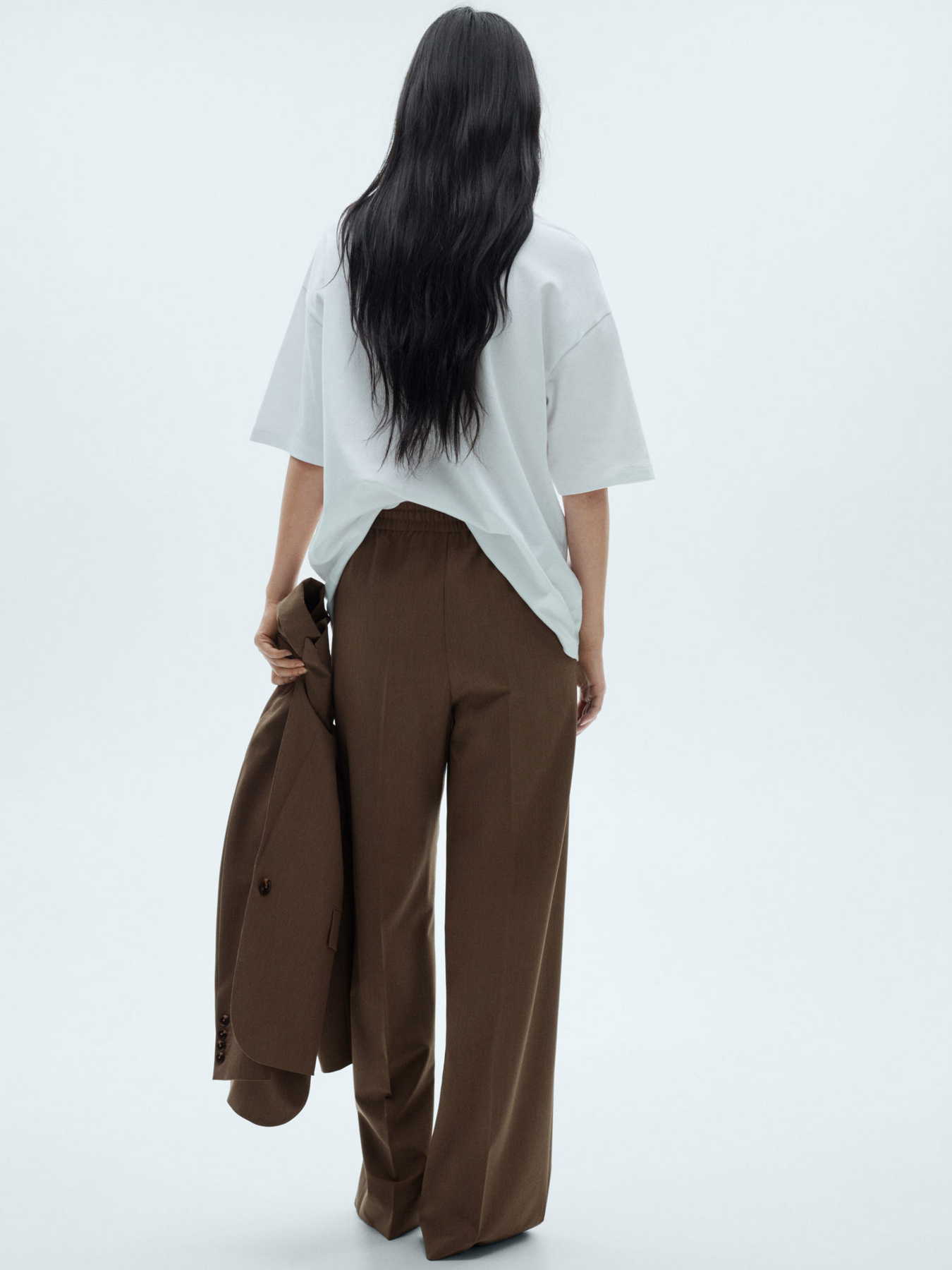 Классические штаны MANGO модель 77016730_30 Фото