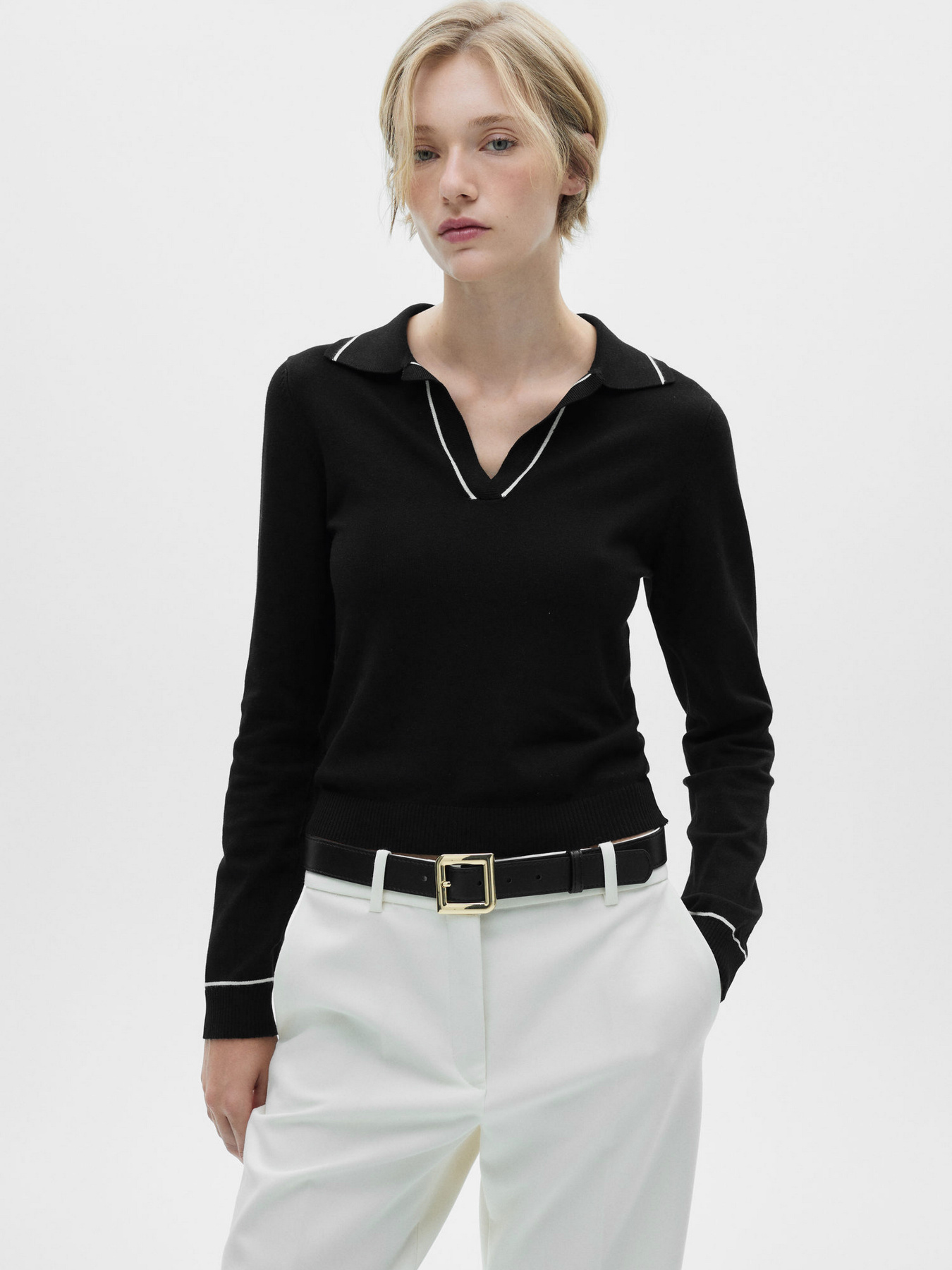 Поло MANGO модель 77015645_99 Фото