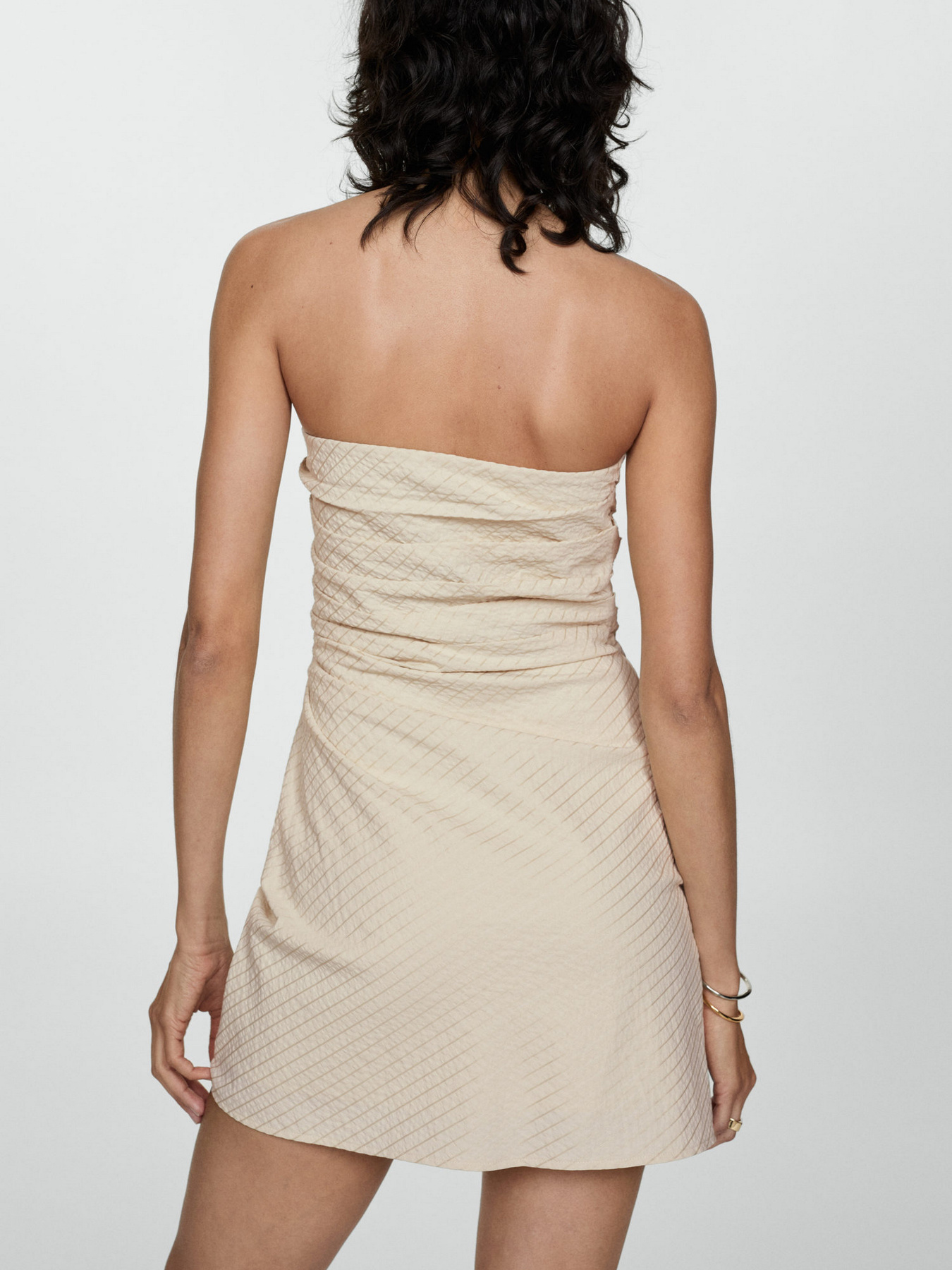 Платье мини MANGO модель 77033273_5 Фото