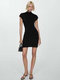 Платье мини MANGO модель 77055641_99 Фото