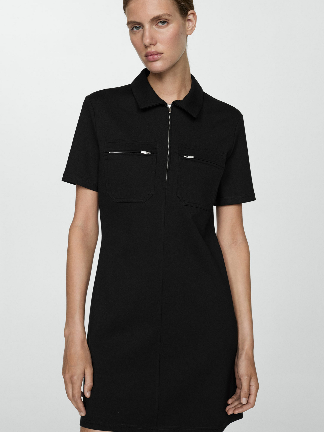 Платье мини MANGO модель 77074039_99 Фото