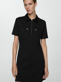 Платье мини MANGO модель 77074039_99 Фото