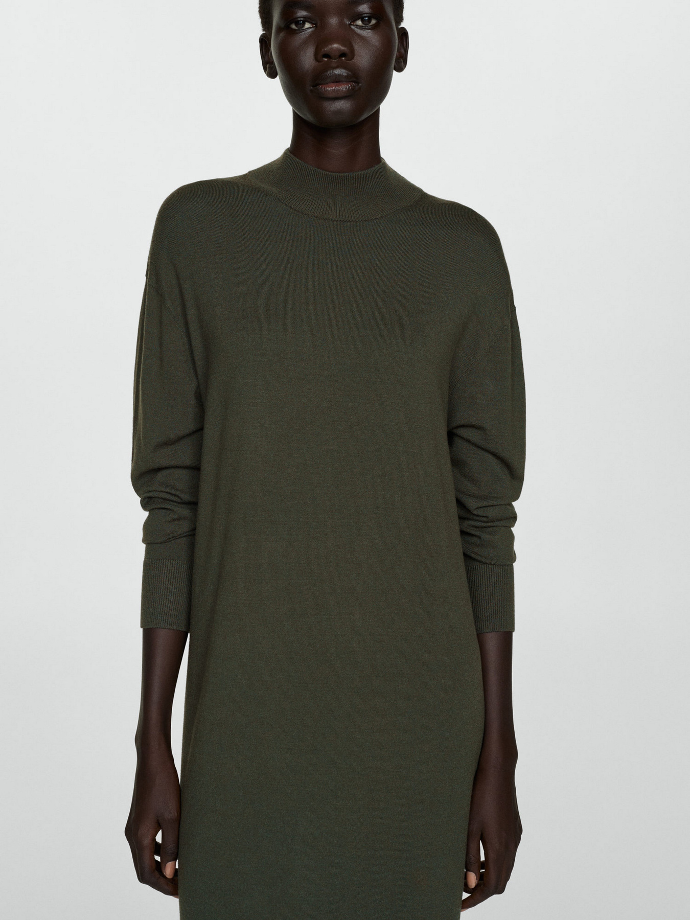 Платье миди MANGO модель 77045647_37 Фото