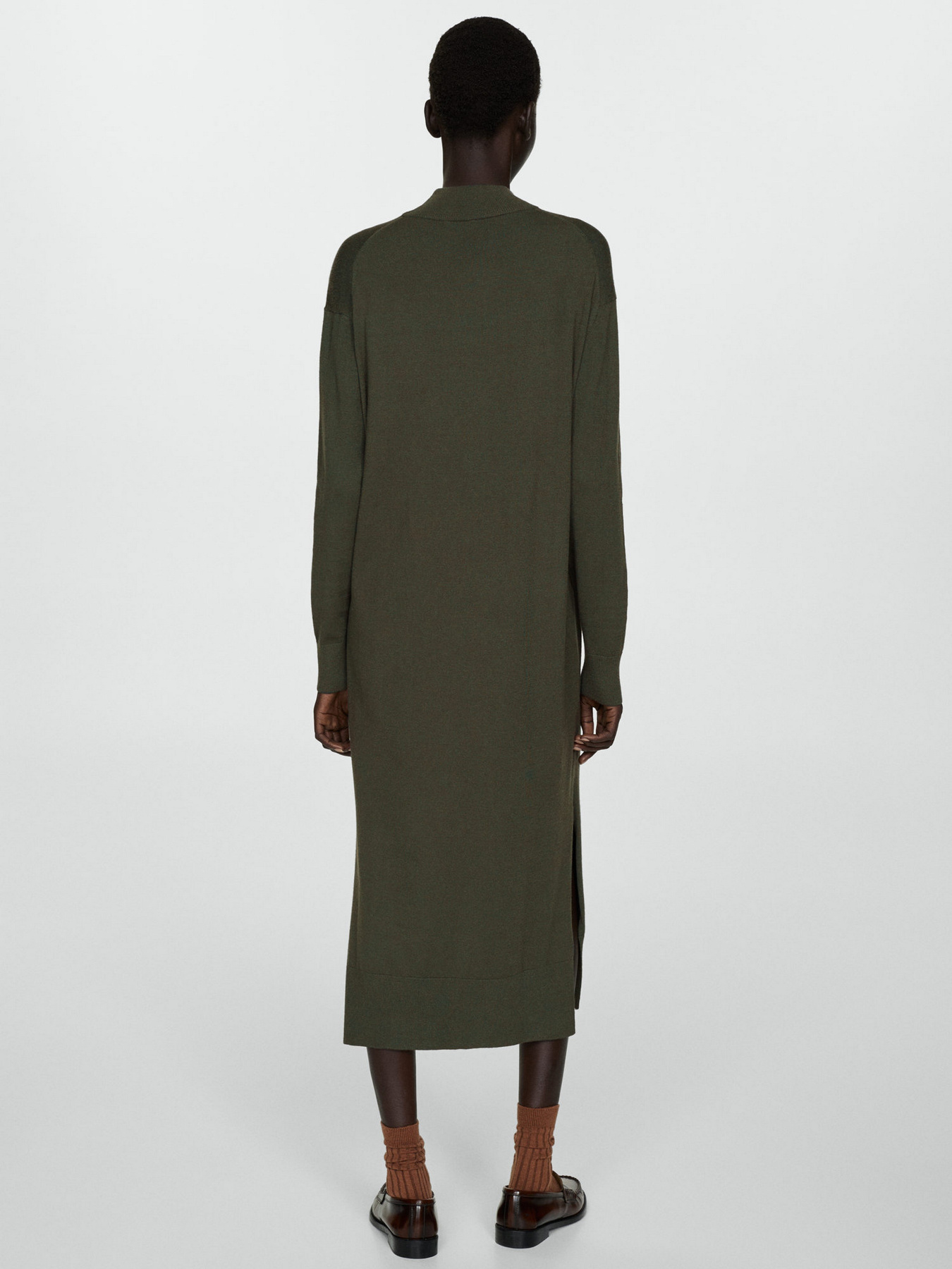 Платье миди MANGO модель 77045647_37 Фото