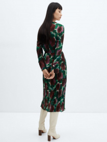 Платье миди MANGO Nogal модель 57058278_43 Фото