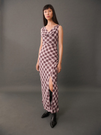 Платье макси MANGO модель 77075646_76 Фото