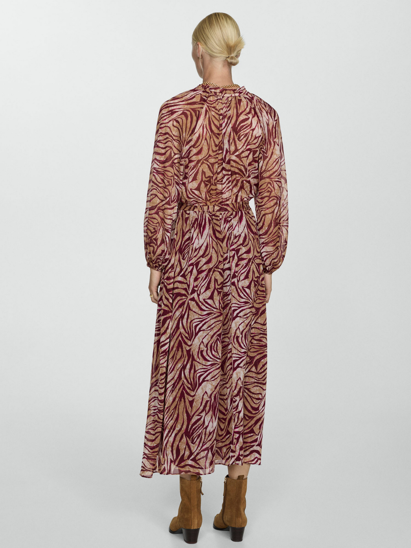 Сукня міді MANGO модель 77075657_76 Фото