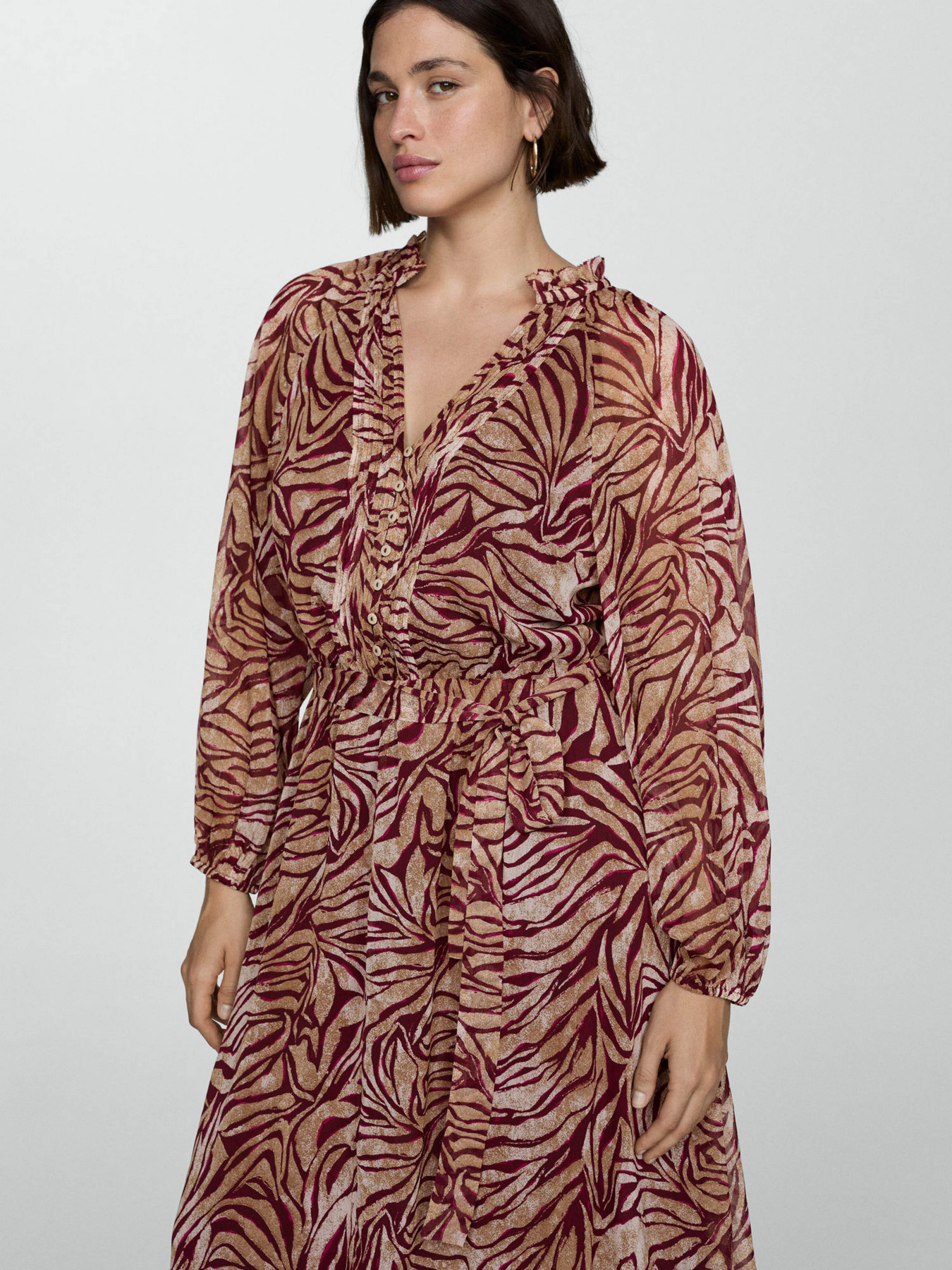 Сукня міді MANGO модель 77075657_76 Фото