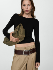 Лонгслів MANGO модель 77015659_99 Фото