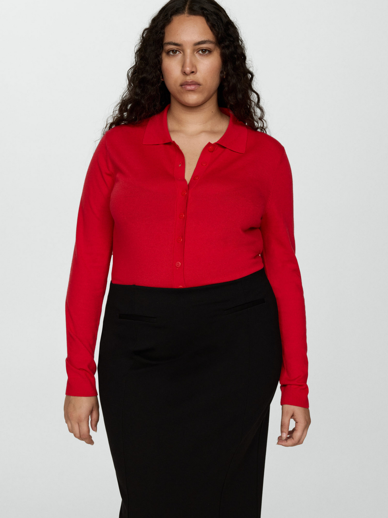 Спідниця максі MANGO модель 77095635_99 Фото