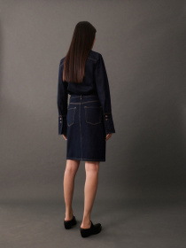 Джинсова спідниця MANGO модель 77055657_TS Фото