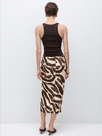 Спідниця міді MANGO модель 77094038_30 Фото